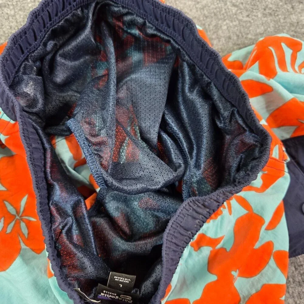 Patagonia Baggies Boardshorts Kalani Floral Paintbrush Red 10